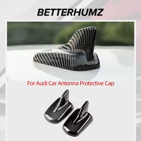 Carbon Fiber For Audi Q2 Q3 Q5 Q8 2019-2023 2024 2025 2026 A4 A4L A5 A6 BABS Car Antennas Shark Fin 
