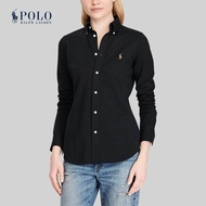 Polo Ralph Lauren เสื้อเชิ้ตผู้หญิง รุ่น WMPOKNIN6820010 สี 001(BLACK)