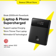 【Local Stock-48 hours shipped】Baseus Blade 20000mAh 100w Laptop Power Bank Dual Port Fast Charging T