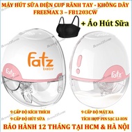 Freemax 3 - Wireless hands-free electric breast pump with rechargeable battery Fatzbaby Fatz FB1203C