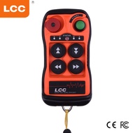LCC Q400 อุตสาหกรรมรีโมทคอนโทรลไร้สาย F21-E1B สําหรับไฟฟ้ารอกเครนรีโมทคอนโทรลเครนและเหนือศีรษะเดินทา