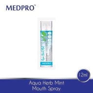 MEDPRO MOUTH SPRAY HERBAL MINT 12ML | NEW MOUTH REFRESHING WITH REFRESHING MINT EXTRACT