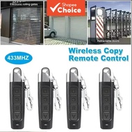 3PCS Original Remote Control Kit for 433MHz Electronic Gate, 4-Button Automatic Garage Universal Rem