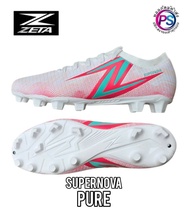 รองเท้าสตั๊ด ZETA  รุ่น SUPERNOVA PURE รองเท้าฟุตบอลผ้าทอ FLYKNIT ผสมหนังสังเคราะห์เกรดพรีเมี่ยม