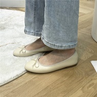 Little Red Shoes - Women's Spring Lightweight Flats with Bow Knot