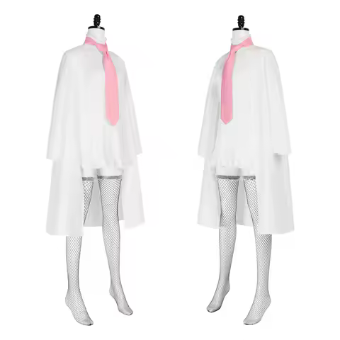 Anime Stussy Cosplay Costume White Dresses Woman Halloween Carnival Cosplay Stussy Customized Clothe