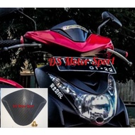 MIO SOUL CARBON VISOR PLUS GOLD NUT WINDSHIELD MIO SOUL CARBON PLUS GOLD NUT