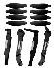 Full Set Front Rear AB Arm Shell 4Pcs For E88 MAX Drone Spare Parts Arm Cover E88max Arm Case CW CC