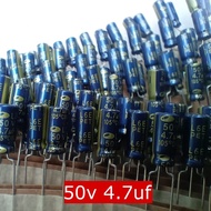 Elko Capacitor 50v 4.7uf Elco Capacitor Good Quality