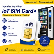 1 Year Validity Vending Machine IoT M2M SIM Card | PnP Plug & Play | Renewable | SIM Only