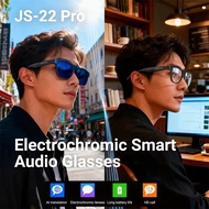 Smart Audio Glasses JS22 Pro Electrochromic Lenses Wireless Bluetooth Calling Headset Music Play Wea