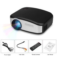 Proyektor Infokus Cheerlux C6 Mini 1200 lumens + TV Tuner LCD Portable LED Projector Proyektor 1080p