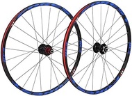 26 Inch Mountain Bike Wheelset, MTB Cycling Wheels Disc Brake Sealed Bearings Compatible 8 9 10 11 Speed/Wheel Mountain Bike,Blue-26inch