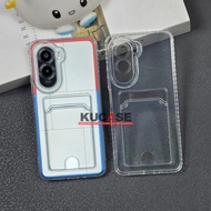 poco M7 poco M7 Pro 5G Case Clear Card Slot Photo Card/ Casing Wallet TPU Clear poco M7 poco M7 Pro 