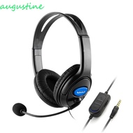AUGUSTINE Wired Gaming Headset, Deep Bass Noise Isolating Music Headphones, Portable Stereo 3.5mm Ov