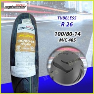 ┼ ๑ ♂ CORSA R26 Platinum RIM 14 Tubeless Tires ( 80/80-14 , 100/80-14 , 110/80-14 , 140/70-14 )