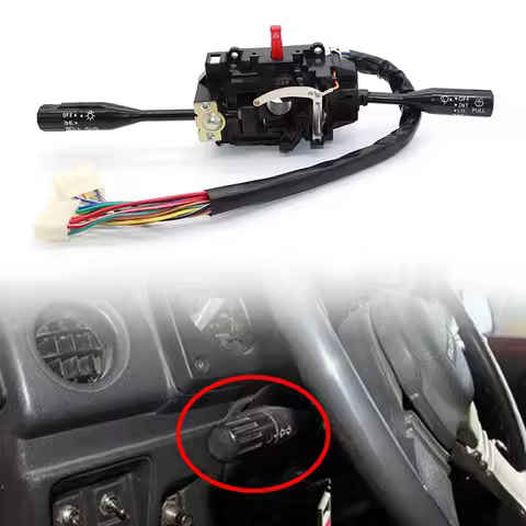 LHD Headlight Signal Light Switch Combination Dimmer Control 37400-83410 Fit for Suzuki Samurai SJ41