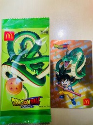 麥當勞龍珠抽咭 悟空 神龍 金咭