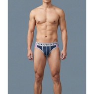 3GUN Dazzling Color Dynamic Climbing Line Patchwork Men's Really Quick-Drying Briefs 3G8X4926A