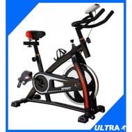 Indoor Fitness Exercise Bike Bicycle Pro Wheel Spin Spinning Gym Home Room Train Cardio Basikal Sena