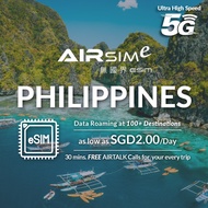 AIRSIMe Global Travel Prepaid eSIM - Philippines