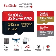 SanDisk Ultra, Extreme, Extreme Pro microSD Card with Adapter 512GB