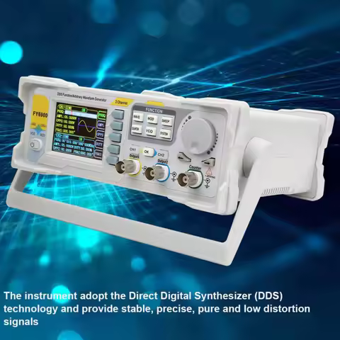 FY6900 20/30/40/50/60/80/100MHz DDS Function Signal Generator Dual-CH Arbitrary Waveform Generator S