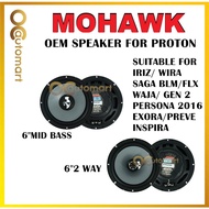 MOHAWK OEM Speaker Front &amp; Rear For Proton Wira,Iriz,Gen 2,Persona 2016,Inspira,Waja,Exora,BLM/FLX,Preve