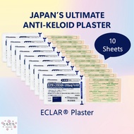 10 Sheets of Eclar Plaster Japanese Keloid Scar Remover