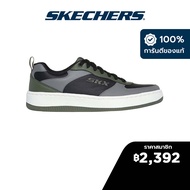 Skechers สเก็ตเชอร์ส รองเท้าผู้ชาย Men Sport Court 92 Sport Shoes - 237188-OLBK Air-Cooled Memory Foam