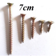 500gr - 4x70mm THREADED WOOD SCREWS