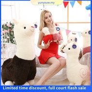 Alpaca doll patung toys soft plushie doll pillow stuffed plush sleeping toy birthday gifts for kids