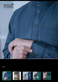 GAMIS / JUBAH PRIA - JUBAH HARAMAIN WOLL - GINAL BRAND - sedia gamis pria dewasa terbaru 2020 2021