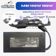 MSI 19.5V 7.7A 9.23A 5.5*2.5 AC 150W 180W GS60 GS70 GE62 MS16P6 GS63VR A14-150P1A ADP-150VB LAPTOP A