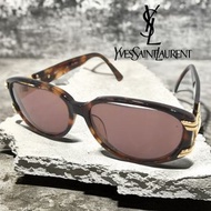 🌺 YSL聖羅蘭|Yves Saint Laurent Vintage 31-7503棕色玳瑁復古太陽眼鏡#二手
