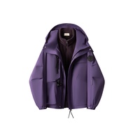 WILLIAM FOX&SONS | แจ็คเก็ตขนเป็ดกันน้ำ 3-in-1 หนา กันคราบสกปรก สำหรับฤดูใบไม้ร่วงและหนาว