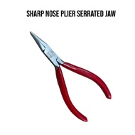 SHARP NOSE PLIER 5” SERRATED JAW STAINLESS STEEL / PLAYAR MUNCUNG TIRUS BERGIGI