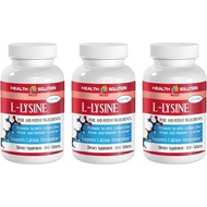 Lysine Capsules Organic - L-LYSINE 1000MG - Boost Immune System - l-lysine capsules - lysine supplem