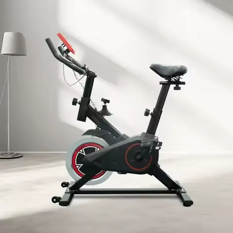 Steel Frame Silent Indoor Spinning Bike, Magnetic Control Cycling Equipment For Indoor Daily Sports