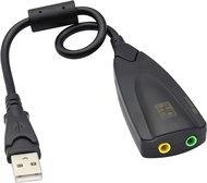 zdyCGTime USB External Stereo Sound Adapter 5hv2 Multi-Function USB 2.0 External 3D Virtual 7.1 Chan