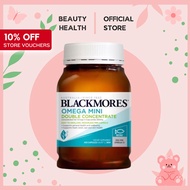 Blackmores Omega Mini Double Concentrate fish oil 400  caps [BeautyHealth.sg]