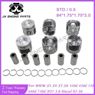 N57 Engine Piston Piston Ring Set For BMW 3.0 Diesel 325d 330d 335d 430d 530d 535d 640d 730d 740d X3