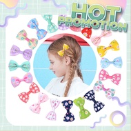 Hair Clip Bow Shape Size 2.7 Inches For Children no.w16