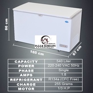 New 2025 SNOW Chest Freezer LY600LD - 540L