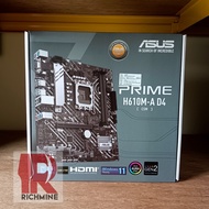 {ReadyStock} ASUS PRIME H610M-A D4 CSM Motherboard GAMING LGA1700 12th gen Desktop PC