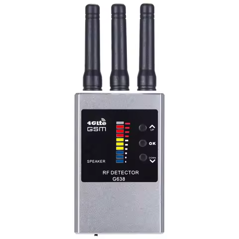 G638W Wireless Hidden Camera Detects Bug RF Signal Finder WiFi GSM Audio GPS Locator Tracker Anti-Ca