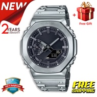 [FREE GIFT] Jam Tangan Pria GSHOCK GM2100 Full Set Paperbag Water Resistant GM-B2100D-1A