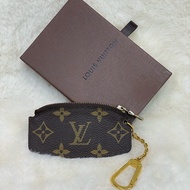 LV 老花金扣零錢 鑰匙包 I606