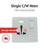 REDNEX Universal 13A Switch Socket