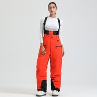 Womens Ski Pants Gsou Snow Thickened Cotton Sandwich Windproof Waterproof Breathable Warm Outdoor Ca